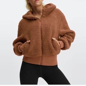 Fabletics summit Sherpa hoodie jacket S